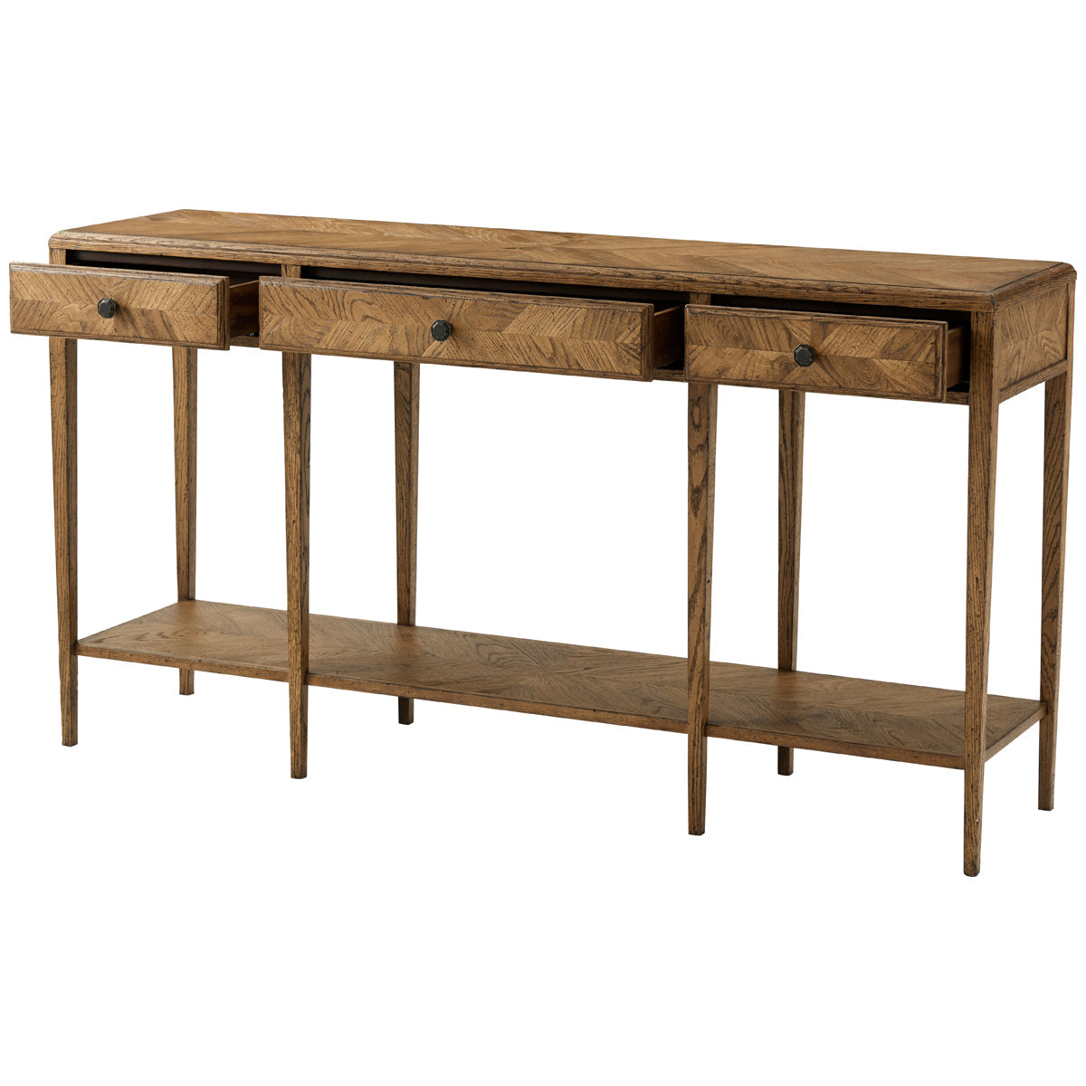 Theodore Alexander Nova Two-Tiered Console Table