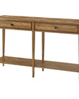 Theodore Alexander Nova Two Frieze Drawers Console Table