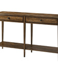 Theodore Alexander Nova Two Frieze Drawers Console Table