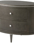 Theodore Alexander Eli Oval Nightstand