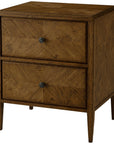 Theodore Alexander Nova Two-Drawer Night Stand