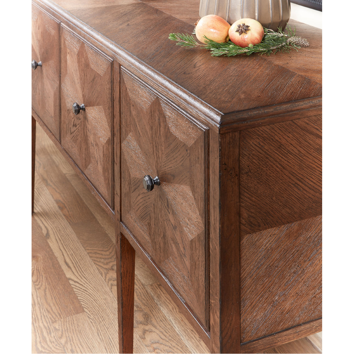 Theodore Alexander Nova Four-Door Rectangular Credenza