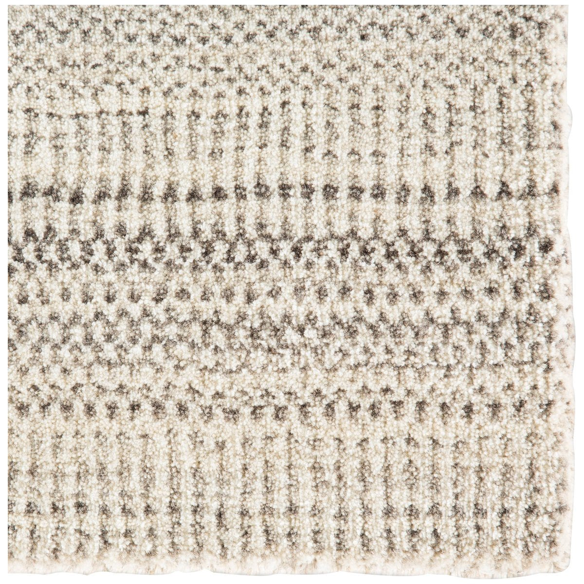Jaipur Trendier Minuit Geometric Trellis Beige Gray TEI01 Rug