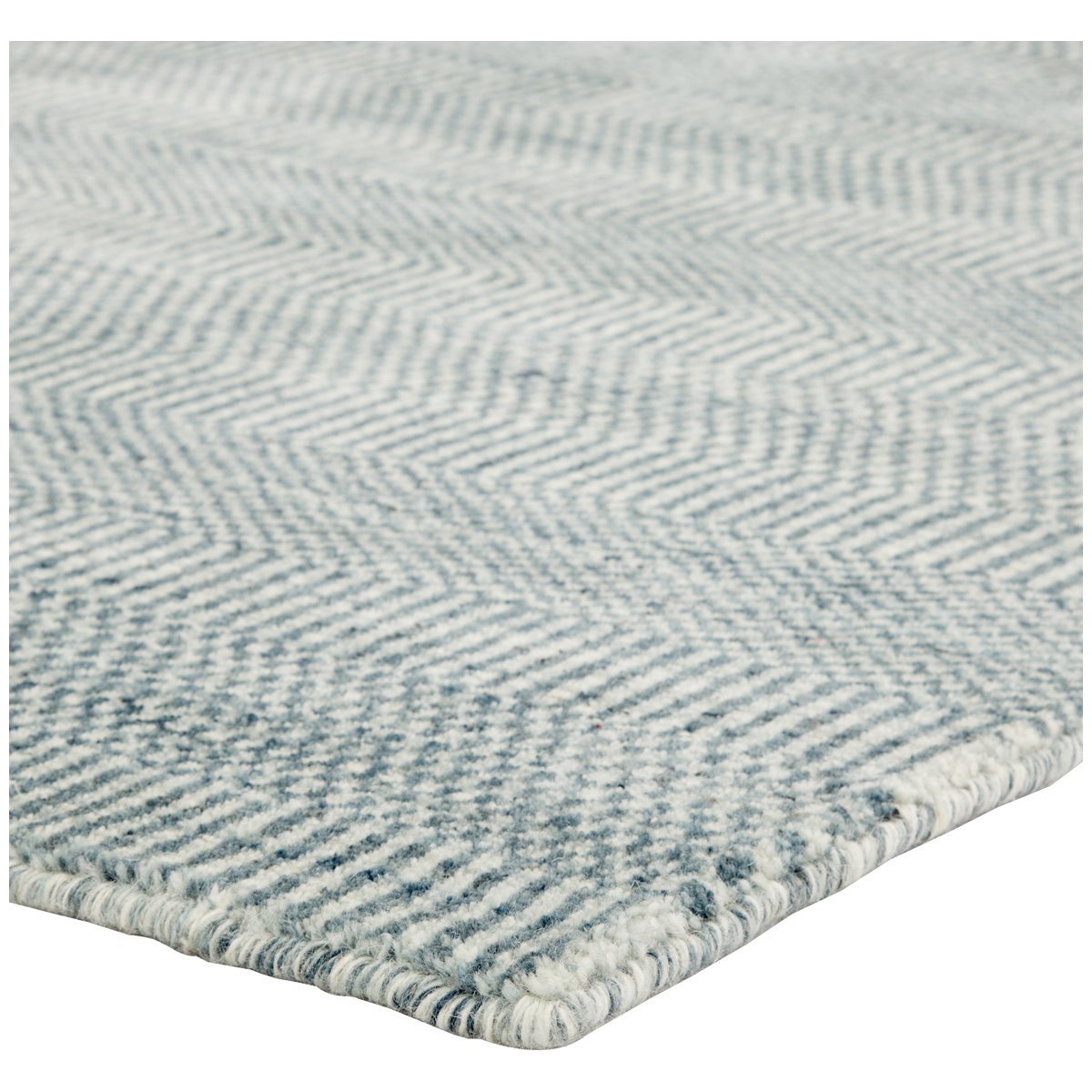 Jaipur Trendier Minuit Geometric Trellis Ivory Dark Blue TEI03 Rug