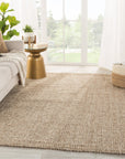 Jaipur Tioman Oceana Solid Light Gray Tan TIM02 Rug