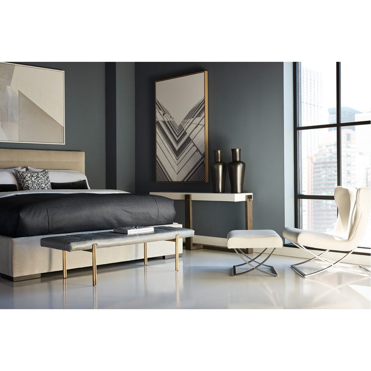 Lillian August Arno King Bed