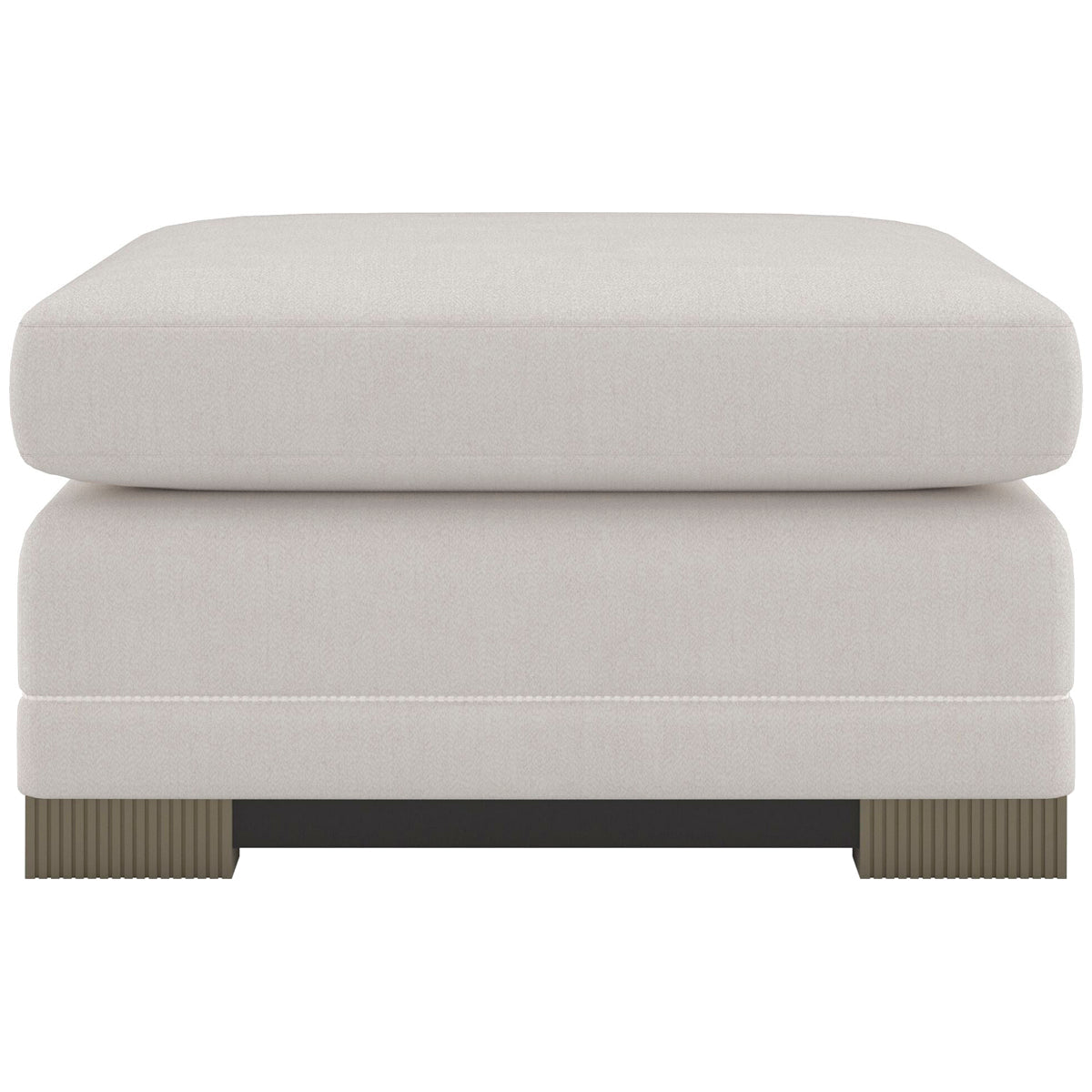 Caracole Upholstery Deep Retreat Edge Ottoman