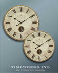 Uttermost Harrison Gray 23-Inch Wall Clock