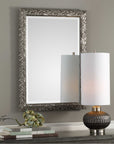 Uttermost Evelina Silver Leaves Mirror