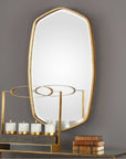 Uttermost Duronia Antiqued Gold Mirror