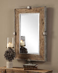 Uttermost Siringo Weathered Wood Mirror