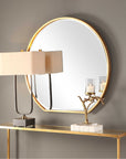 Uttermost Cabell Gold Mirror