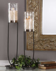 Uttermost Durga Iron Work Candleholders, 2-Piece Set