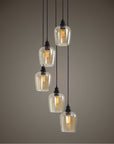 Uttermost Aarush 5-Light Glass Cluster Pendant
