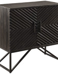 Uttermost Zadie Ebony Accent Cabinet