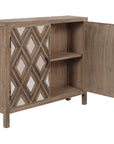 Uttermost Tahira Mirrored Accent Cabinet