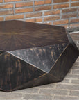 Uttermost Volker Worn Black Coffee Table