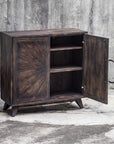 Uttermost Kohana Black Console Cabinet