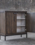 Uttermost Nadie-Light Walnut Console Cabinet