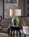 Uttermost Elva Emerald Table Lamp