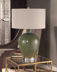 Uttermost Elva Emerald Table Lamp