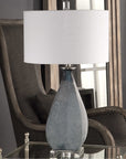 Uttermost Atlantica Ocean Blue Lamp