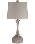 Uttermost Niah Brushed Nickel Lamp