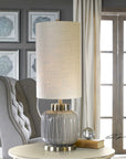 Uttermost Zahlia Aged Gray Ceramic Lamp