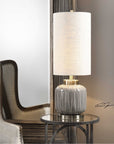 Uttermost Zahlia Aged Gray Ceramic Lamp