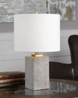Uttermost Drexel Concrete Block Lamp