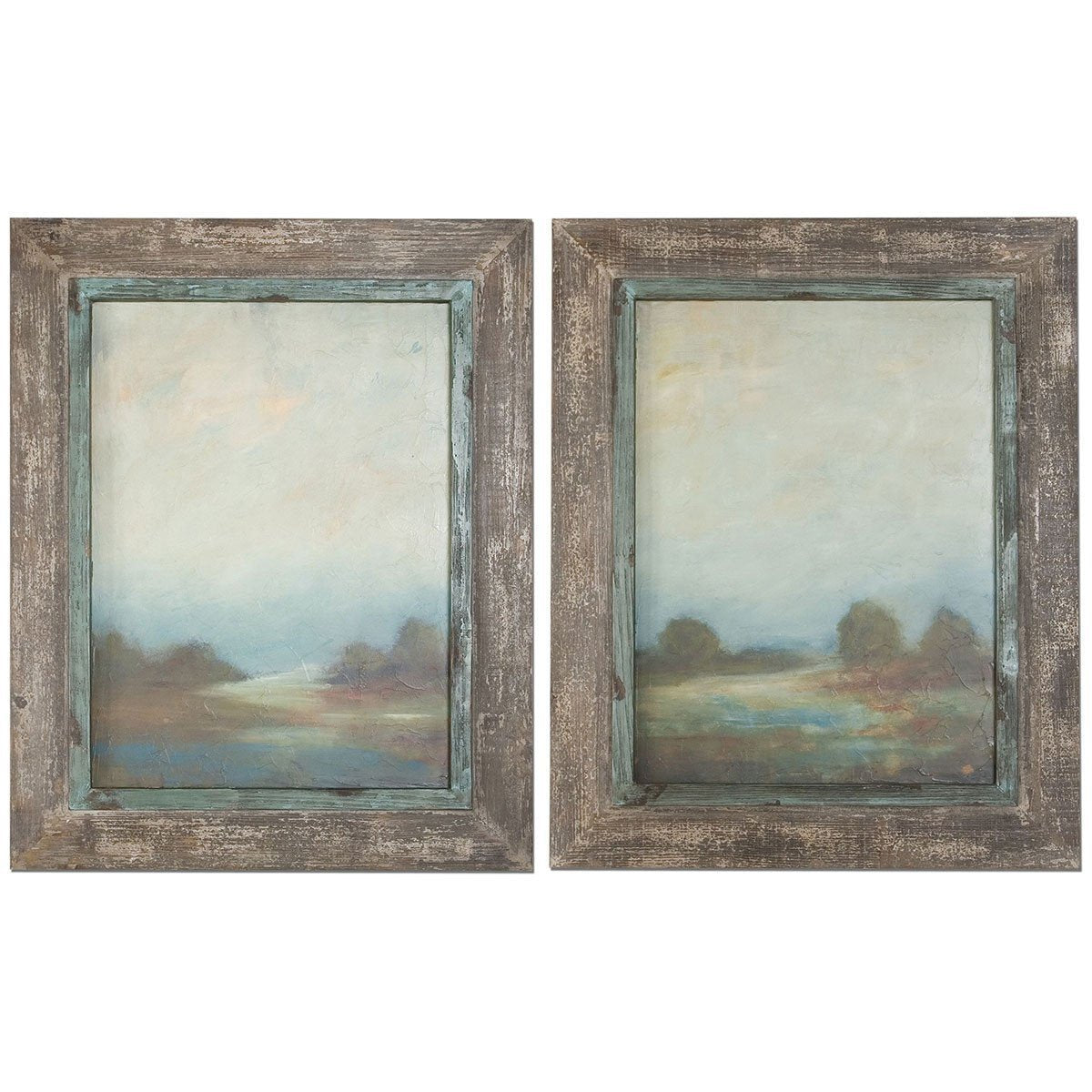 Uttermost Morning Vistas Framed Art, 2-Piece Set