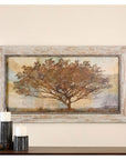 Uttermost Autumn Radiance Sepia Framed Art