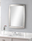 Uttermost Haskill Brushed Nickel Mirror