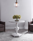 Uttermost Kabarda White Foyer Table