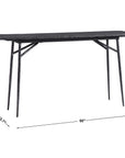 Uttermost Kaduna Slate Console Table