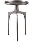 Uttermost Kenna Nickel Accent Table