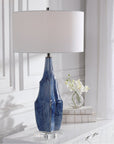Uttermost Everard Blue Table Lamp