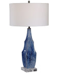Uttermost Everard Blue Table Lamp