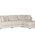 Vanguard Furniture Dove Modular Sectional in Jack Linen