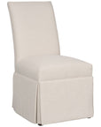Vanguard Furniture Novella Pumice Butler Skirted Side Chair