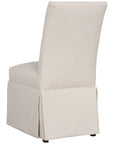 Vanguard Furniture Novella Pumice Butler Skirted Side Chair