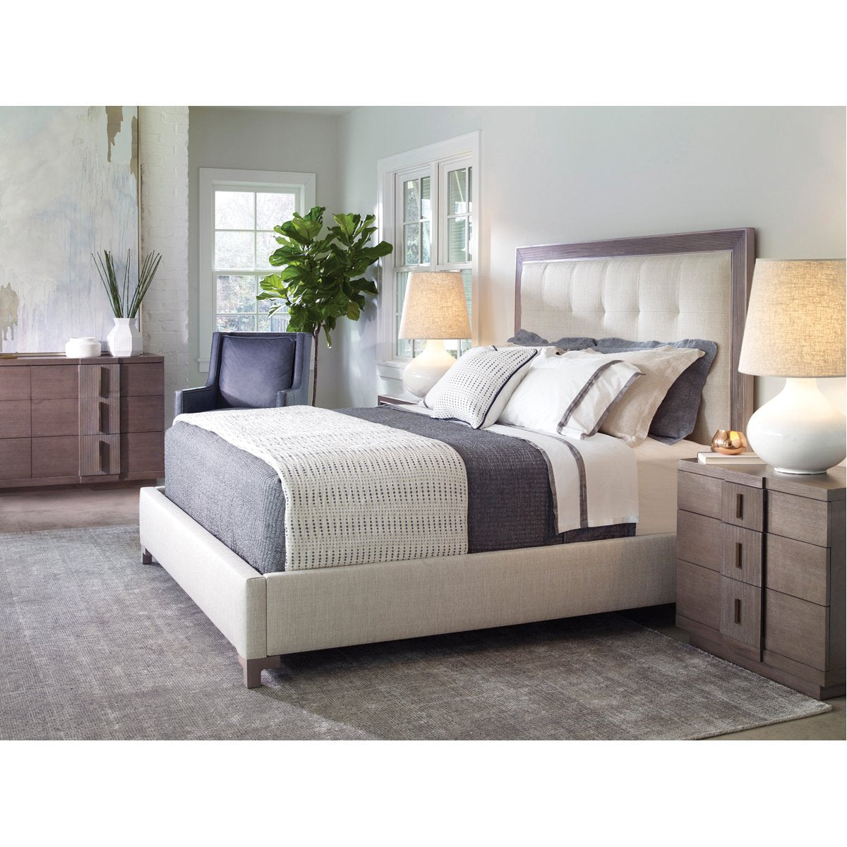 Vanguard Furniture Axis 3-Drawer Nightstand