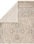 Jaipur Vienne Baptiste Oriental Damask Gray Cream VNE03 Rug