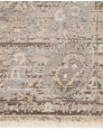 Jaipur Vienne Baptiste Oriental Damask Gray Cream VNE03 Rug