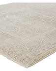 Jaipur Vienne Michon Oriental Damask Gray Cream VNE07 Rug