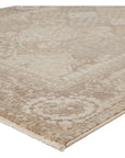 Jaipur Vienne Lourdes Trellis Oriental Gold Light Gray VNE10 Rug
