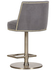 Vanguard Furniture Donegal Counter Stool with Satin Brass Base