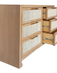 Worlds Away Carla 6-Drawer Chest