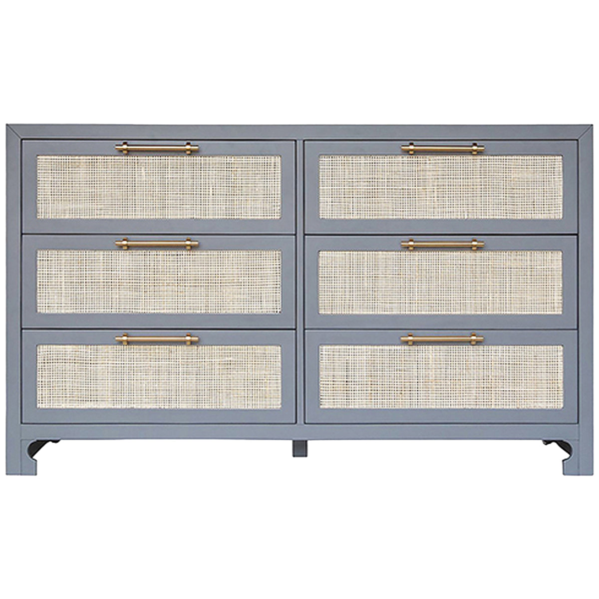 Worlds Away Carla 6-Drawer Chest