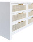 Worlds Away Carla 6-Drawer Chest